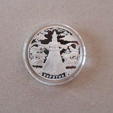 Russland 3 Rubel 2011  Beitritt Burjatiens zu Russland 1 oz Unze Silber PP