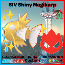 ✨ Shiny Alpha Magikarp 6IV + EVs ✨ Pokemon Legends ZA 🚀 Fast 🚀