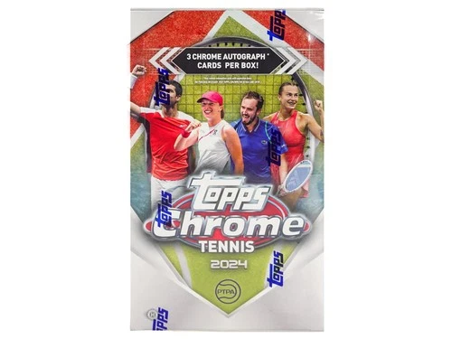 2024 TOPPS CHROME TENNIS HOBBY BOX