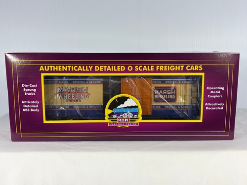 MTH Marsh Wheeling Cigars 40' Box Car Special Run 20-93865 Nuevo en caja | Zustand: New