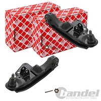 2X febi Querlenker Satz Unten Vorne Passend FÜR Hyundai H100 Links+Rechts