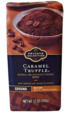 Private Selection Ground Coffee Caramel Truffle, 12 oz