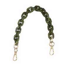 Acrylic Purse Strap 15 Inch Chain Luxury Handbag Chain Handle Straps