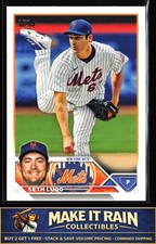Seth Lugo 2023 Topps Series One #187 New York Mets Baseball
