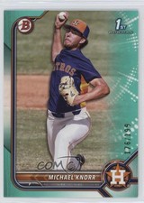 2022 Bowman Draft Aqua 176/199 Michael Knorr #BD-120 0q3
