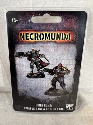   Apollus Kage & Kratos Hark - Hired Guns - Necromunda - Forge World - Neu in OVP  