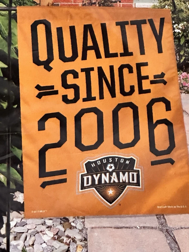 Houston Dynamo 11"x15" Garden Flag - Image 3 of 4