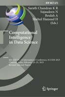 Computational Intelligence In Data Science Beulah A
