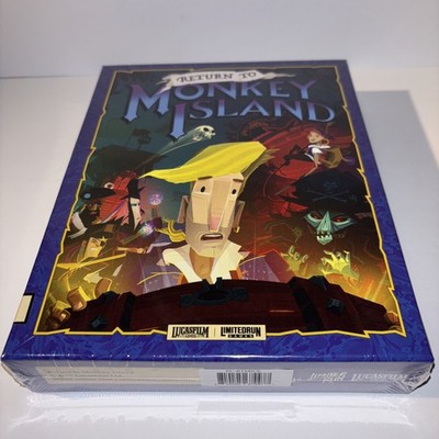 BRAND NEW RETURN TO MONKEY ISLAND PC COLLECTOR S EDITION LIMITED RUN GAMES MINT!