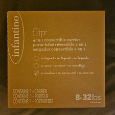 Infantino Flip 4-In-1 Convertible Baby Carrier - Rainbow color- NEW in box