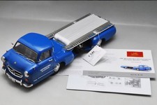 CMC 1:18 Mercedes-Benz Transporter 1954 Renntransporter Blue Wonder