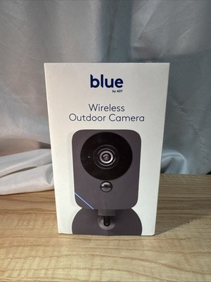 Blue By ADT Outdoor Camera, Model# SCE2R0-29-GR Graphite 