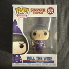 Stranger Things Will the Wise Funko Pop 805 VAULTED box Damage