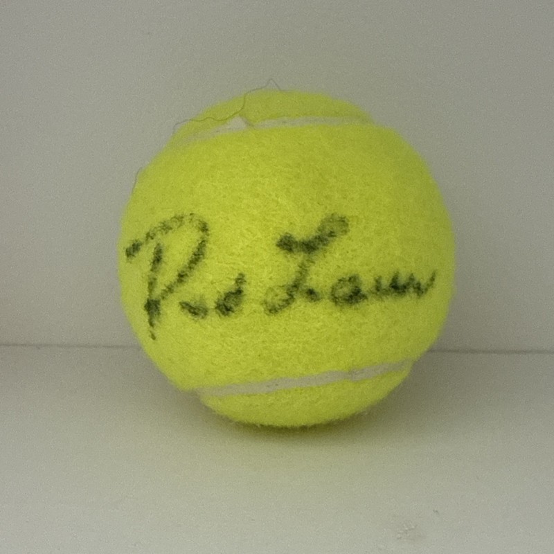 ROD LAVER AUTOGRAPHED WILSON TENNIS BALL - US Open Wimbledon Australian Open