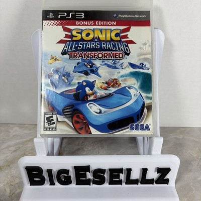 Sonic & All-Stars Racing Transformed Bonus Edition PS3 CIB Tested Cleaned Game