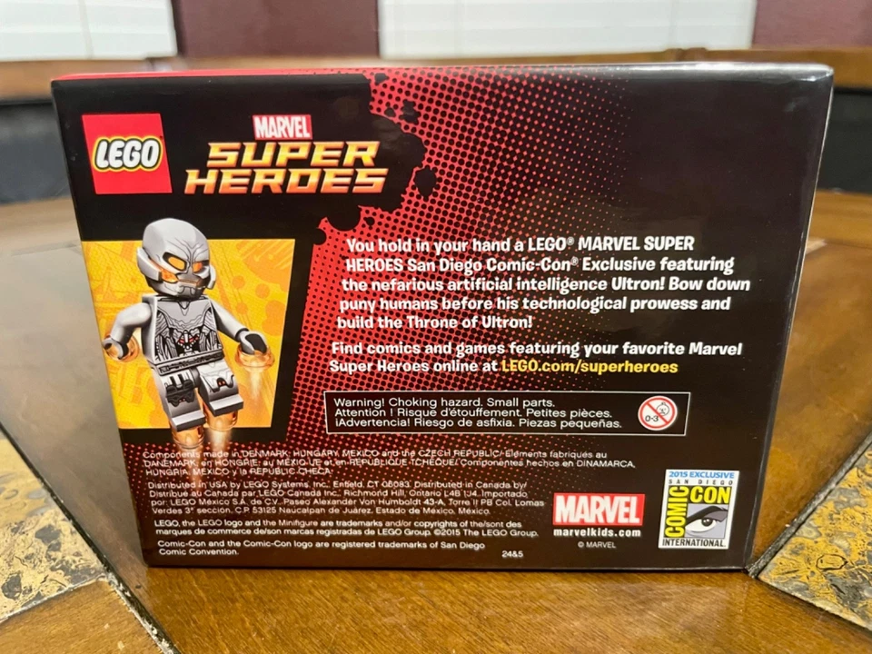 LEGO MARVEL SUPER HEROES 2015 TRONO DE ULTRON EXCLUSIVO SDCC ¡MUY RARO! Foto 2 de 4