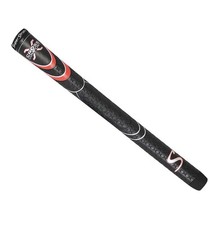 SuperStroke Cross Comfort Golf Club Grip Black/Red Standard  Soft  Tacky