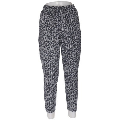 Ichi, Hose, Größe: L, Blau/Weiß, Elasthan/Polyester/Viskose, Blumen, Damen #7CF