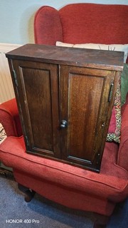 Vintage Wall Cabinet Wooden Hanging Cabinet