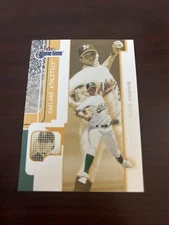 2001 Fleer Game Time - Barry Zito #56 Oakland Athletics