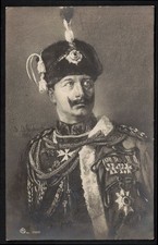 Deutsches Reich 1906 Karte Kaiser Wilhelm II. in Unform der Totenkopfhusaren