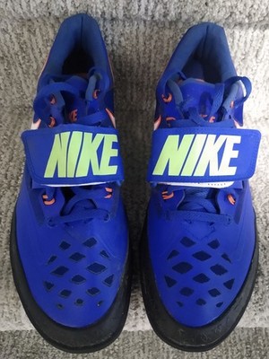 Mens Nike Zoom Rotational 6 Racer Blue Black Throwing Shoes Size 7.5