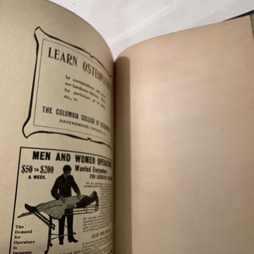 1903 ESSENTIALS OF OSTEOPATHY, Isabel Davenport, Early Female M.D. True FIRST ED - Picture 9 of 15