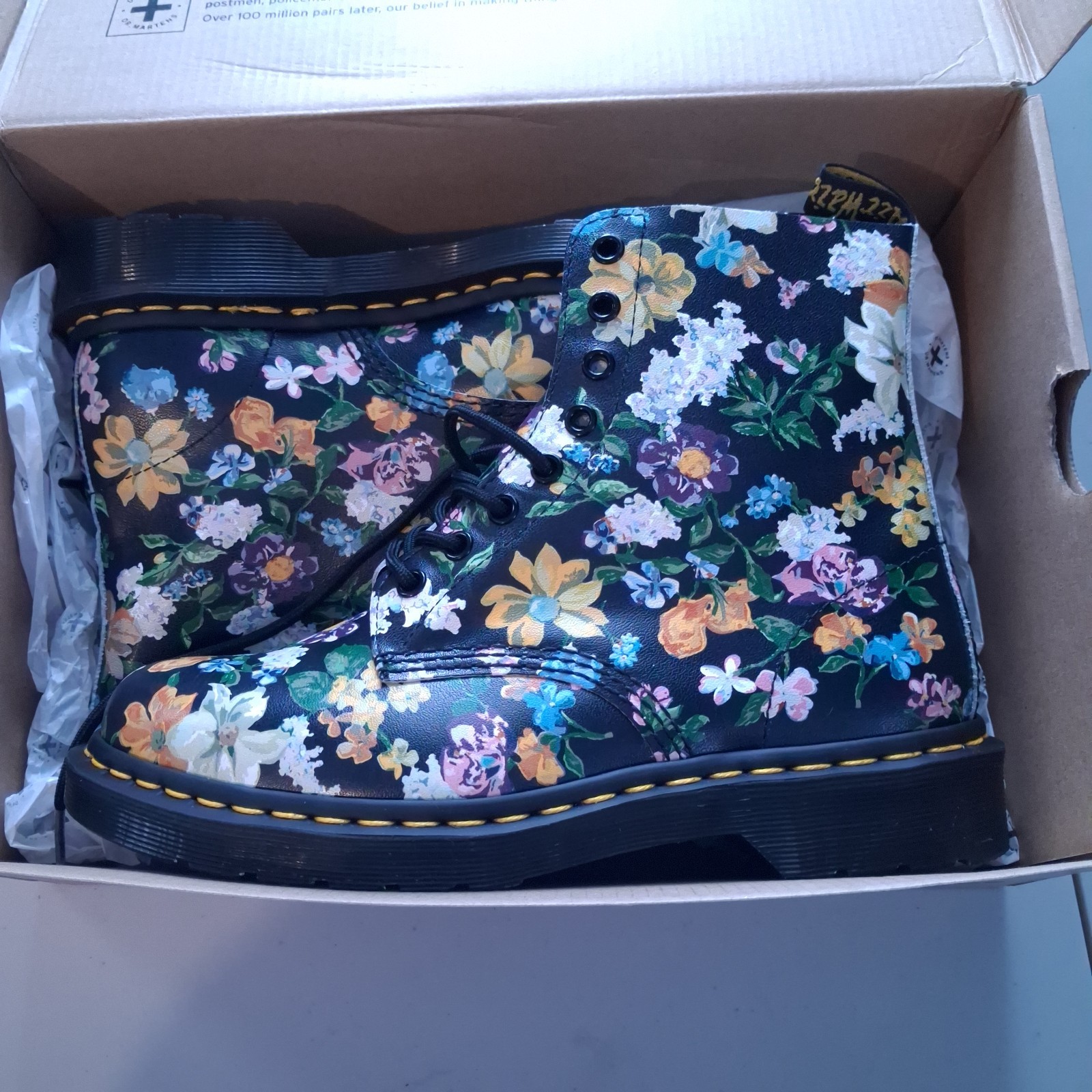 Doc Martens Pascal DF Backhand  Boots AirWair Cushion Oil Slip Resistant Sole 9 thumbnail 2