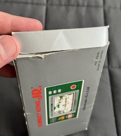 Donkey Kong Jr. Game & Watch (1982) &ndash; Original Box &ndash; 100% Original &ndash; Used