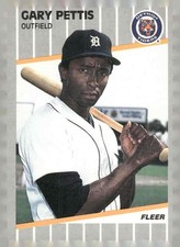 1989 Fleer #141 Gary Pettis
