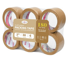 Eco Friendly Water Activated Paper Packing Tape Writable