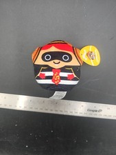 2023 McDonald's Squishmallows B HAMBURGLAR Happy Meal Toy Plush NEW With TAGS