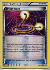 Pokemon TCG Escape Rope 120/135 Plasma Storm Rev Holo LP on eBay