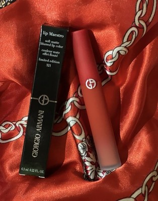 Giorgio Armani Lip Maestro   Streng Limitierte Edition (Farbe 321)   NEU & OVP