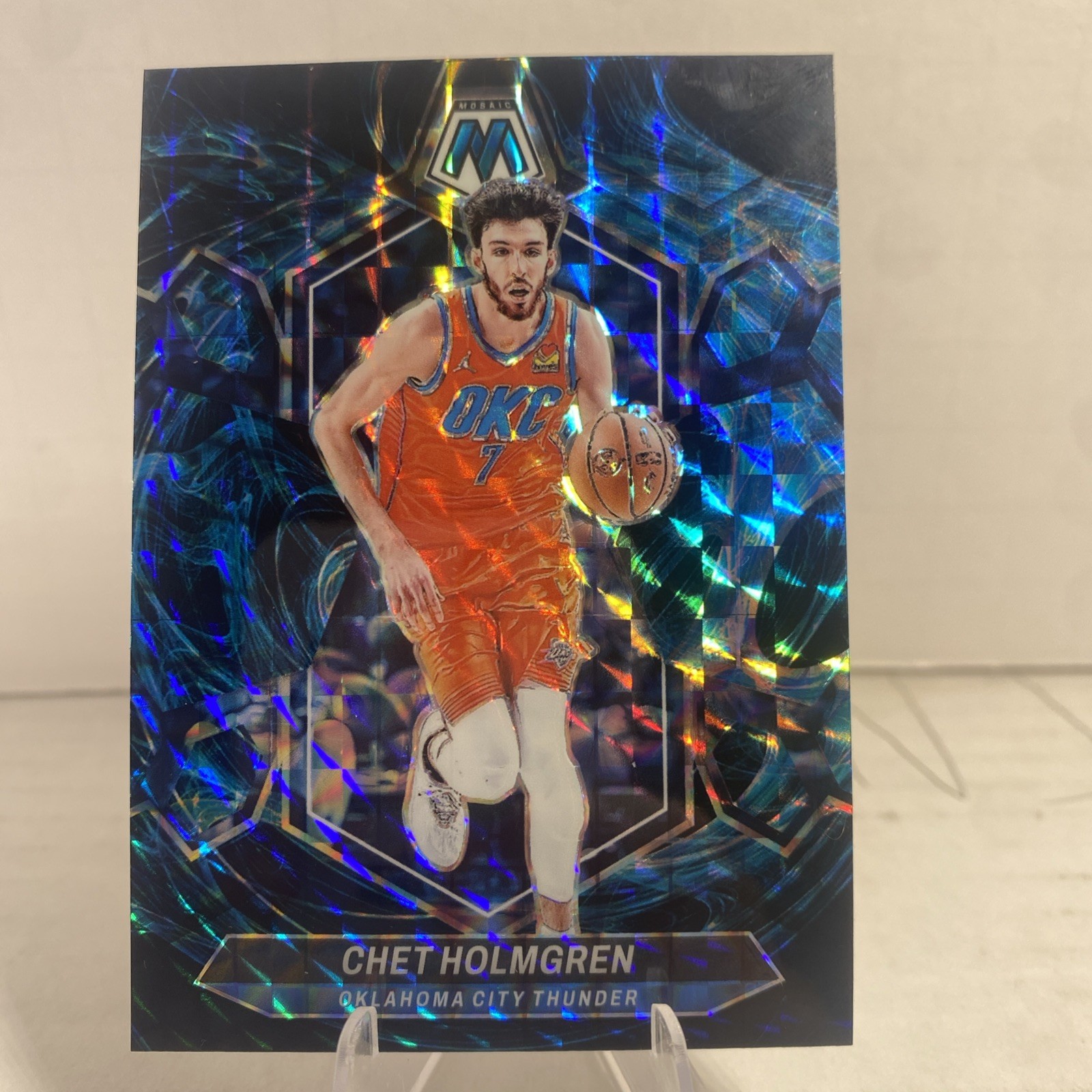 2023-24 Panini Mosaic Chet Holmgren #30 Genesis SSP