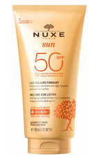 New Nuxe Sun Melting Sun Lotion SPF50 High Protection For Face & Body 150ml