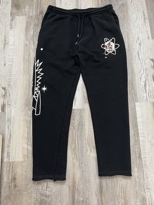ICECREAM Atomic Sweatpants Mens 2XL Black Billionaire Boys Club *READ