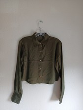 Nine West Dress From The Ground Up Sz Xs Military Color