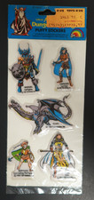 Advanced Dungeons and Dragons 1983 TSR Hobbies Puffy Stickers 1460 Wyvern