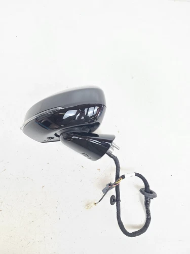 2021-2024 POLESTAR 2 RIGHT SIDE DOOR EXTERIOR REAR VIEW MIRROR 717 BLACK OEM 