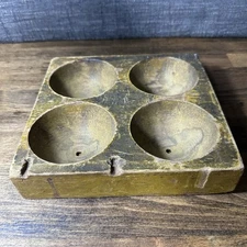 Vintage Wood Coin Sorting Tray Primitive, Rustic, Ring/Change Dish Farmhouse