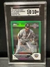2023 Topps Pro Debut Junior Caminero Green Foil Autograph #PD-139 /99 SGC 10