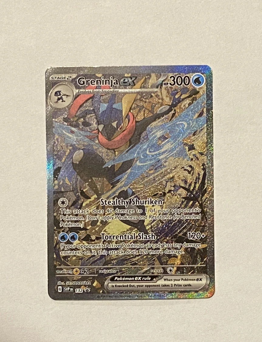 Greninja Ex 132 Sv: Scarlet & Violet Promo Cards for sale | eBay
