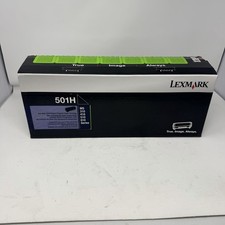 Genuine Lexmark 501H 50F1H00 Black High Yield Toner OEM New Sealed