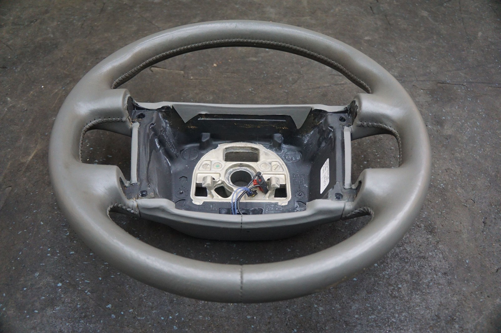 Monotone Steering Wheel Grey Leather Bentley Continental Flying Spur Gt Gtc 2005