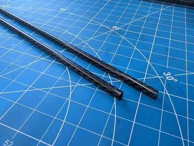Sinclair C5 Hi Vis Mast Poles - Carbon Fibre