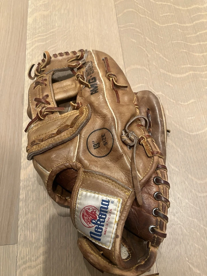Vintage Nokona 13" Baseball Glove AMG500-CW Right Hand Throw - Image 3 of 3