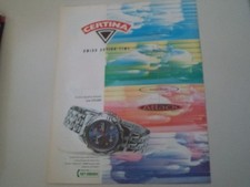 advertising Pubblicità 1997 OROLOGIO CERTINA CRONO QUARTZ ATTACK