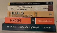 5 Book Lot by Hegel - Philosophy Of History,  Phenomenology Of Spirit +