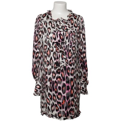 Milly of New York, Kleid, Größe: 36, Weiß/Mehrfarbig, Polyester/Seide #yUx